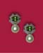 Ohrclip mit Peridot und Brillanten
